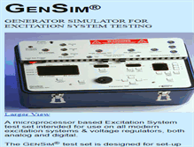 Tablet Screenshot of gensim.com